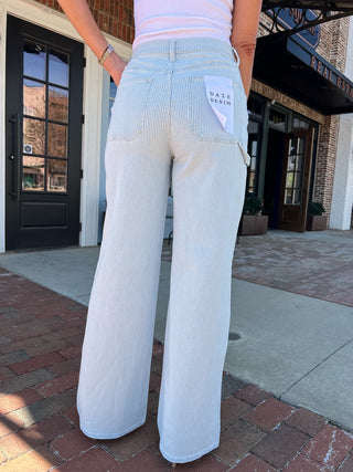 Daze Denim | Far Out Stripe Blue Bell
