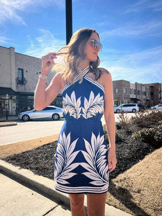 The Riviera Palm Dress