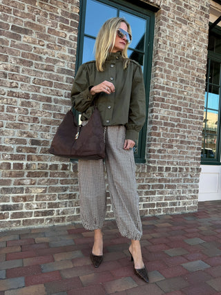 Hailey Bomber Jacket Olive