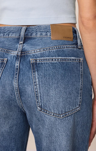 Z Supply | The Off Duty Bowed Ankle Breakpoint Denim