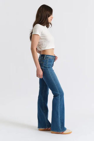 DAZE DENIM - Sunset Flare High Rise Flare - Too Sweet