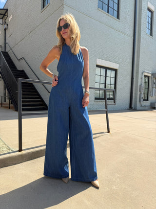 MABLE | The Sienna Denim Jumpsuit