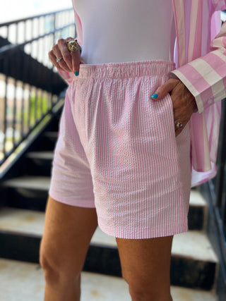Olivaceous | Paulsen Boxer Shorts Pink