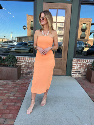 30a Array | Sadie & Sage | Howdy Honey Textured Knit Tube Dress