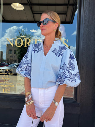 THML | Fiona Texture Blouse