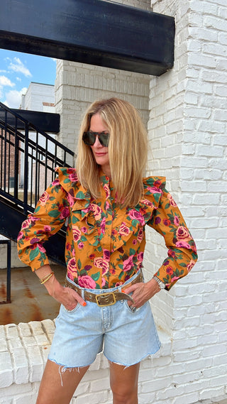 Olivaceous | Fergie Blouse