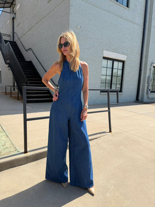MABLE | The Sienna Denim Jumpsuit
