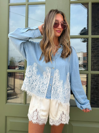 PROMESA | Willow Tencel Denim Shirt