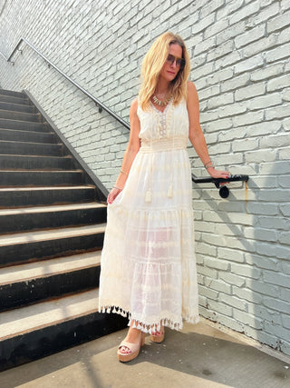 Vivienne Embroidered Dress