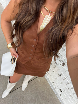 Steve Madden | Cindi Skort Chicory Coffee