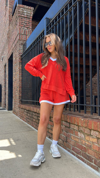Z Supply | Soyer Terry Short Cabana Red