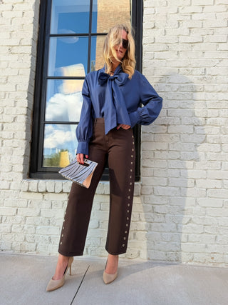 Adeline Woven Top