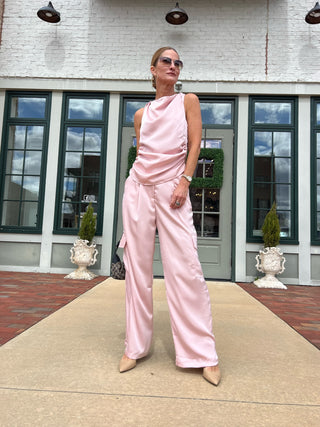 Deluc | Pousos Cargo Pants Pink