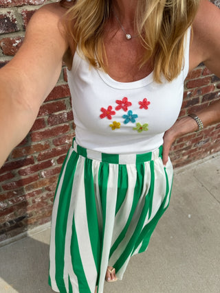 GLAM | Honeysuckle Maxi Skirt Green