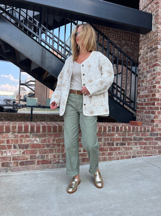 All I Need Embroidered Jacket