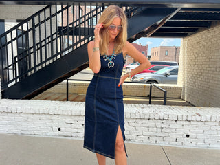 Steve Madden | Giselle Dress Washed Denim