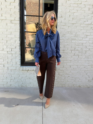 Adeline Woven Top