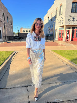 THML | Shimmy My Mood Skirt