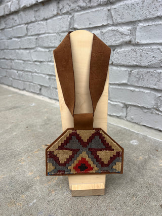 Orijinal | Kilim Pendant Necklace Suede v6