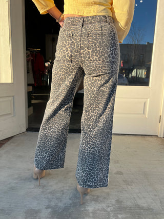 Miou Muse | Wildside Leopard Jeans