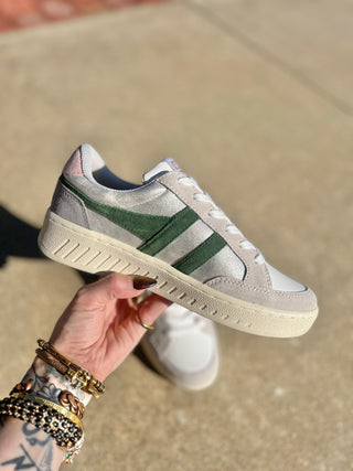 GOLA | Superslam Blaze Sneaker Silver Evergreen Pink