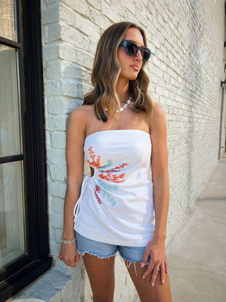 The Soleil Beaded Top