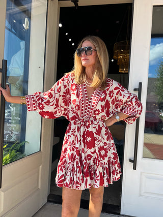 Aakaa | Rasberry Spritz Dress
