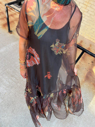 The Gwenth Dress Coffee