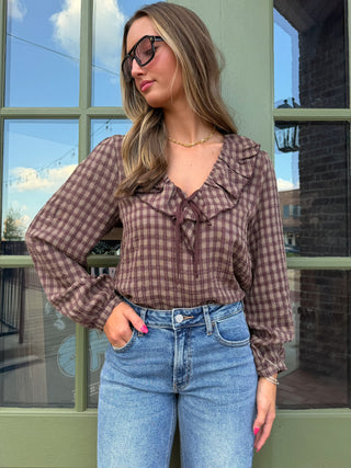 Plaid Days Blouse