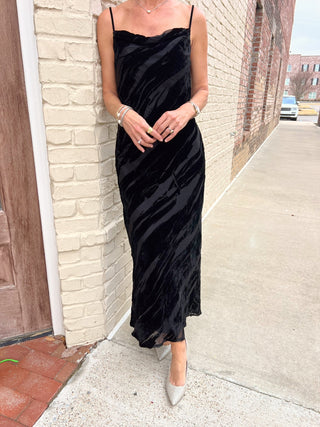 Roma Velvet Slip Maxi