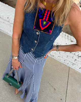 Steve Madden | Micky Top Blue Denim
