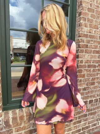 STEVE MADDEN | Larisa Dress Blurry Floral