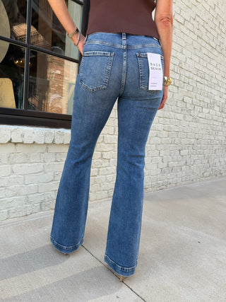DAZE DENIM | The Heartbreaker Mid Rise Flare Dusk