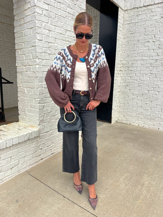 LE LIS | Alpine Fair Isle Sweater