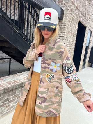 POL | Mighty Woman Camo Blazer
