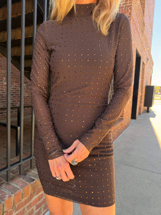 STEVE MADDEN | Krista Dress Dark Toffee