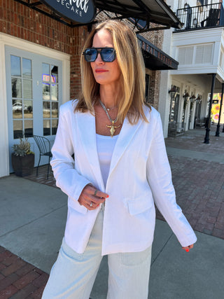 Steve Madden | Payton Blazer White