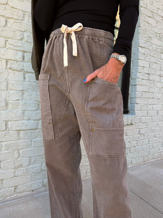 Maren Utility Trouser Espresso