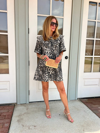 Neverland Dress Leopard