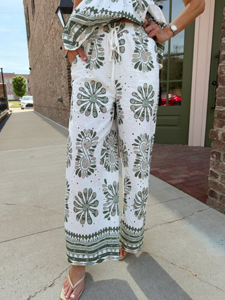 ENTRO | Poppy Olive Combo Set
