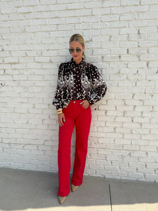 THML | Vivienne Tie Blouse
