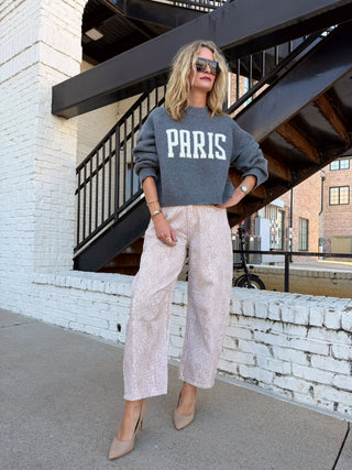 Paris Sweater Grey