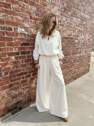 LaBiz | Stella Half Zip Set Vanilla