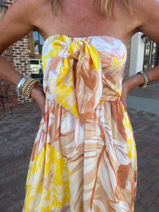 Posey Tube Tie Dress