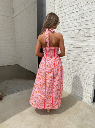 Shimmy Shortcake Halter Dress