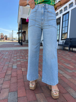 Daze | Valley Girl Wide Leg Ankle RomCom