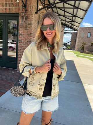 MIOU MUSE | Wyatt Embroider Jacket