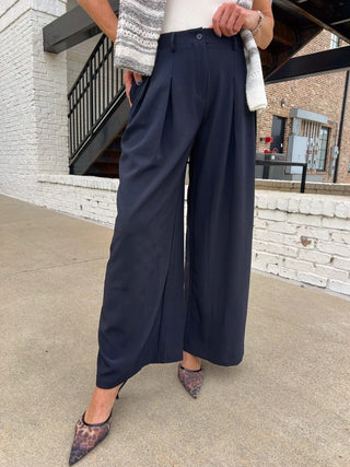 SAGE THE LABEL | MOST WANTED PLEAT FRONT WIDE LEG PANT