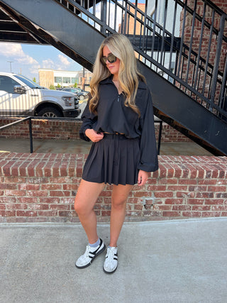 Z Supply | Full Swing Skirt Black