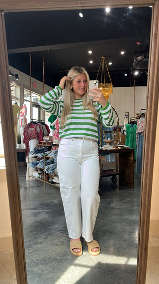 Z Supply | Prado Stripe Sweater Lawn